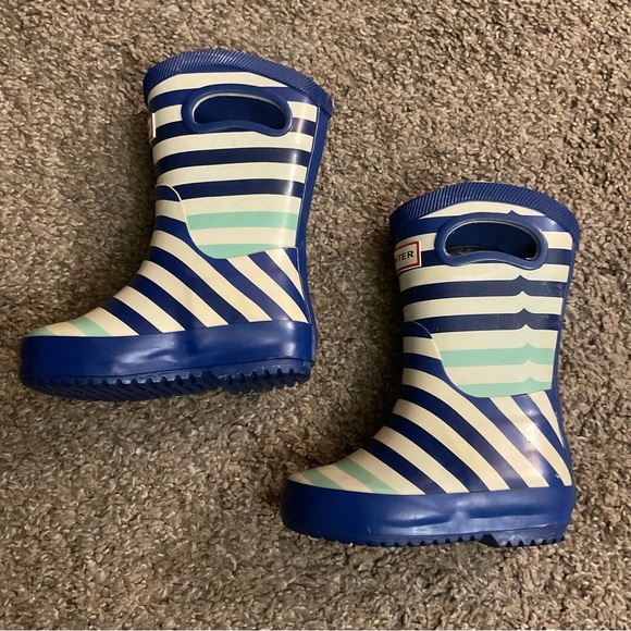 Target Hunter Striped Rain Boots 5 - Picture 3 of 9